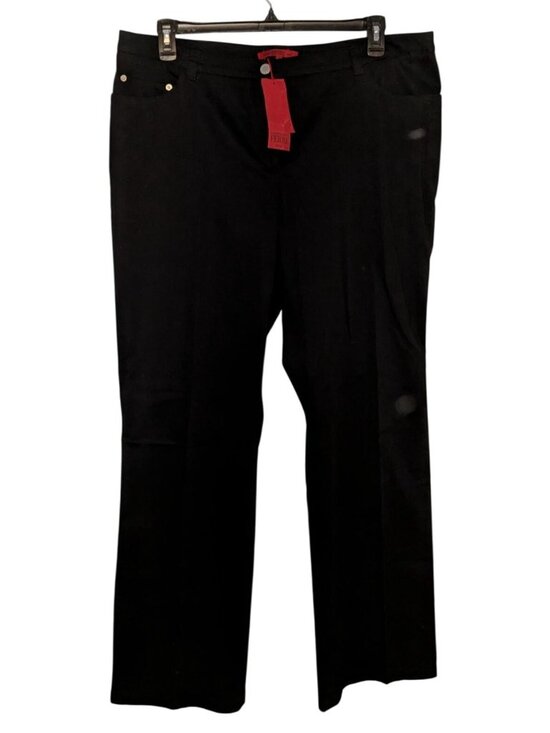 Gianfranco Ferre Pants - Gianfranco Ferre Womens Black Bootcut Trousers Sz 14 NWT
